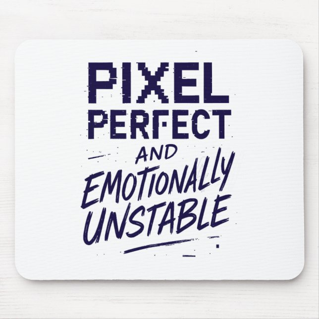 Pixel Perfect Mouse Mat (Front)