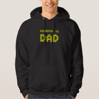 Pixel Promoted to Dad Gamer Hoodie