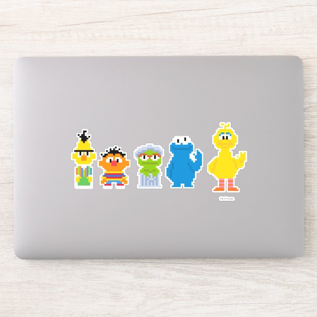 Pixel Sesame Street Characters (Computer)