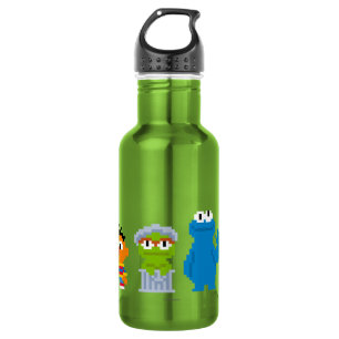 Pixel Sesame Street Characters 532 Ml Water Bottle