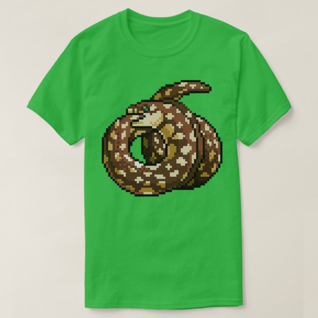 Pixel Skeletor Eel T-Shirt (Design Front)