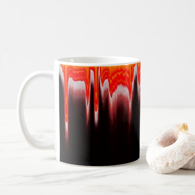 Pixel sorted mug! coffee mug (With Donut)