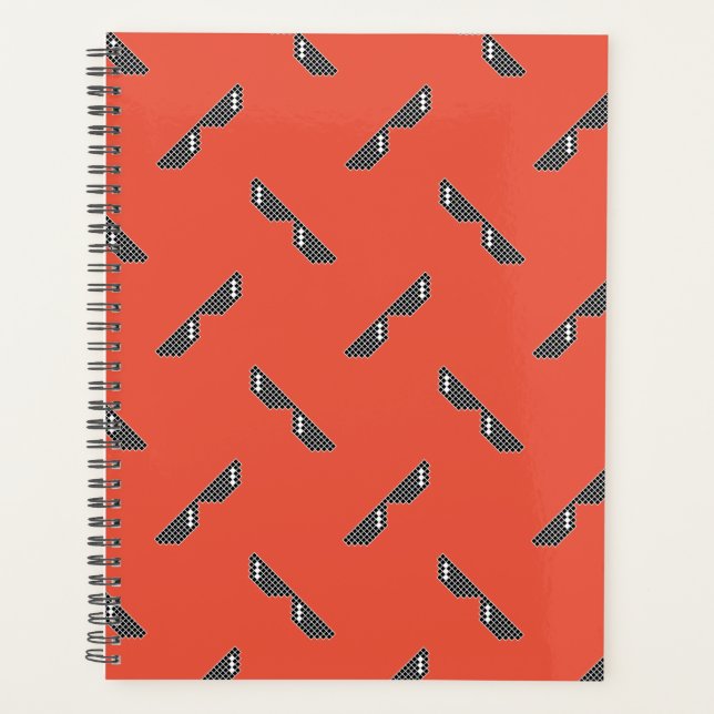 Pixel Sunglasses Pattern Planner (Front)