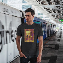 Pixel Tarot Card Beer Drink