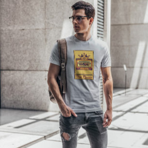 Pixel Tarot Card Music Cassette T-Shirt
