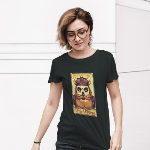 Pixel Tarot Card Viking T-Shirt