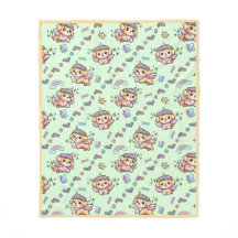 Pixel The Puppicorn Dog Nursery Blanket