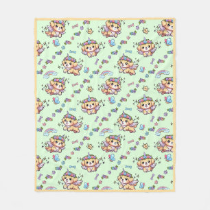 Pixel The Puppicorn Dog Nursery Blanket
