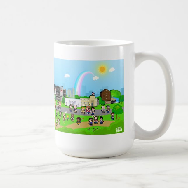 Pixel Valley Mug (Right)