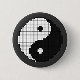 Pixel Yinyang Button