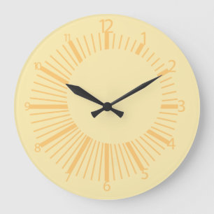 Pixelat Displaced Circles by Masanser Large Clock