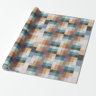 PIXELAT FIRST SERIES shadows by Masanser Wrapping Paper