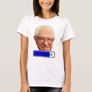 Pixelated Bernie Sanders - PROGRESS T-Shirt