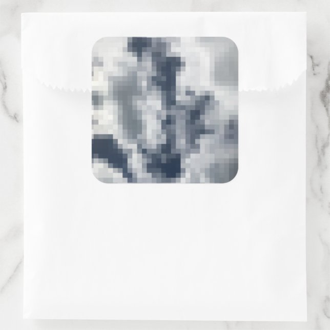 Pixelated Cloud Sticker (Bag)
