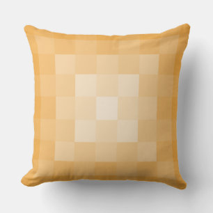 Pixelated In Shades Of Yellow - Throw Pillow
