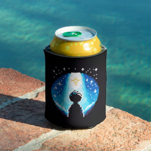 Pixelated Starry Night - Childhood Dreams Art Can Cooler