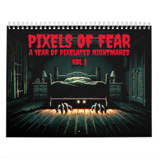 Pixels of Fear Vol 1 Calendar
