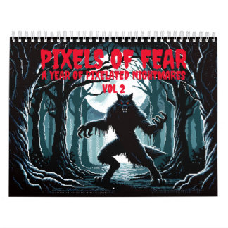 Pixels of Fear Vol 2 Calendar