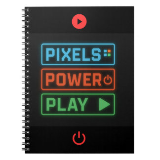 Pixels Power Play Gamer Notebook – Level Up!