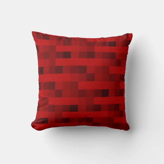 Pixels red cushion (Front)