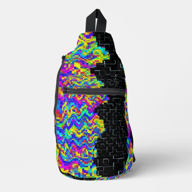 Pixels Sling Bag (Front)