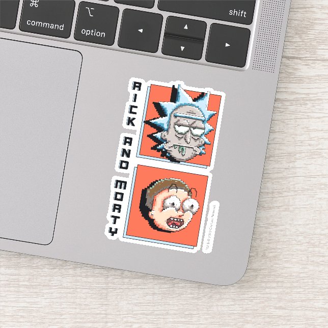 Pixelverse Rick and Morty Panel Graphic (Detail)