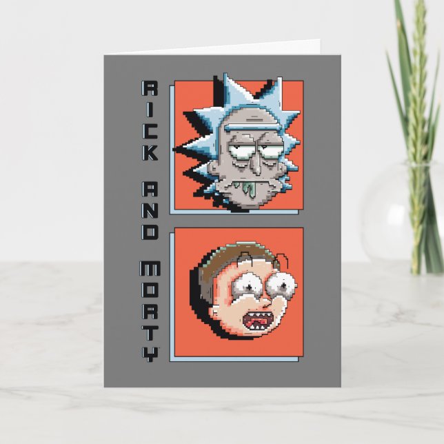 Pixelverse Rick and Morty Panel Graphic Card (Front)