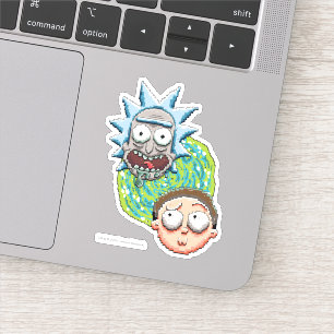 Pixelverse Rick and Morty Portal Graphic