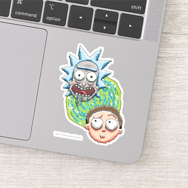 Pixelverse Rick and Morty Portal Graphic (Detail)