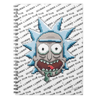 Pixelverse Rick Drooling Head Notebook