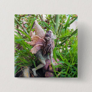 Pixie 15 Cm Square Badge