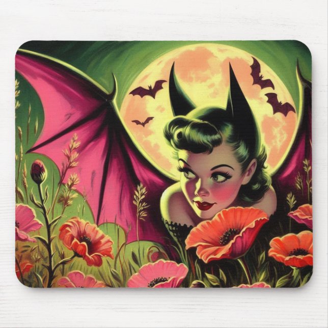 Pixie Bat Mouse Mat (Front)