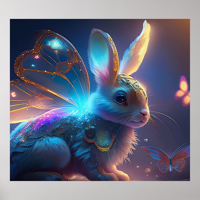 Pixie Bunny Poster (Front)