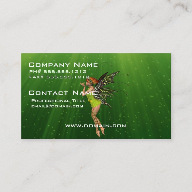 Pixie Business Cards (Front)
