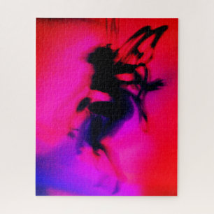 Pixie Dancing in Pink Jigsaw Puzzle