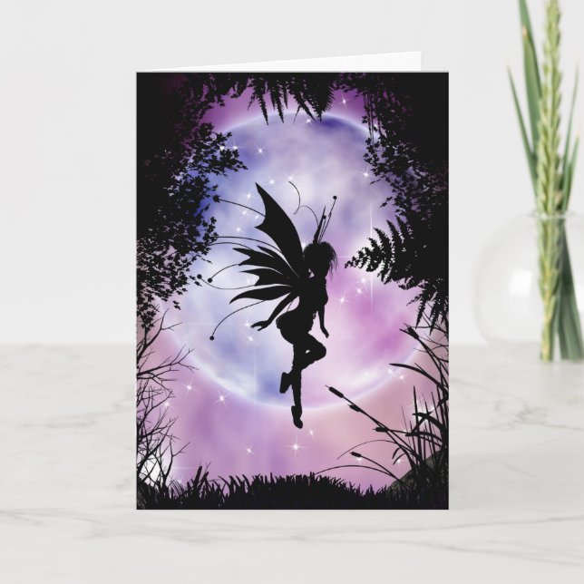 Pixie Dreams Greeting Card (Front)