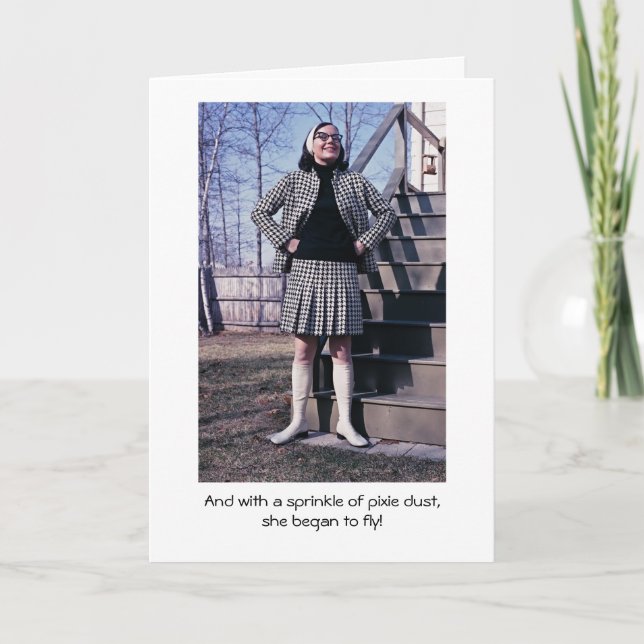 Pixie Dust Graduation Card (Front)