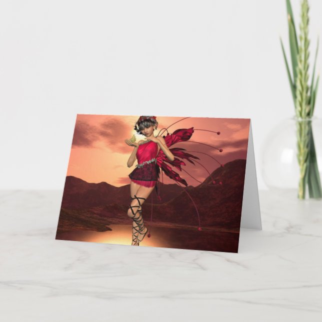 Pixie Dust Greeting Card (Front)