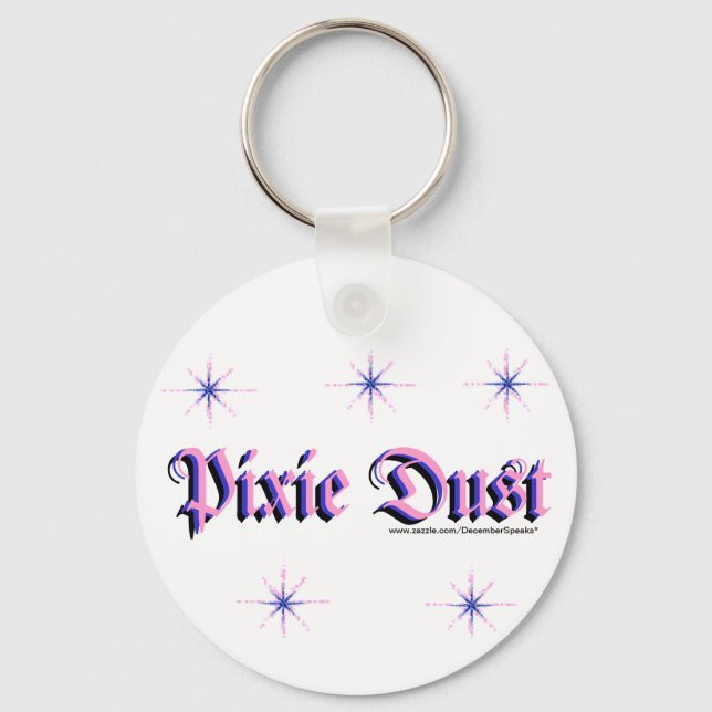 Pixie Dust Key Ring (Front)