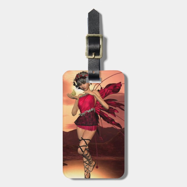 Pixie Dust Luggage Tag (Front Vertical)