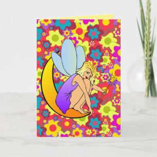 PIXIE FAIRY GIRL BIRTHDAY Greeting Cards