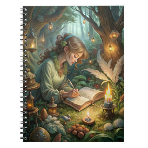 Pixie Girl Writing Notebook