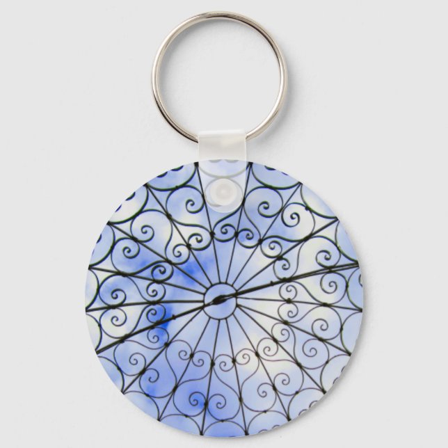 Pixie Globe - Gazebo Sky Key Ring (Front)