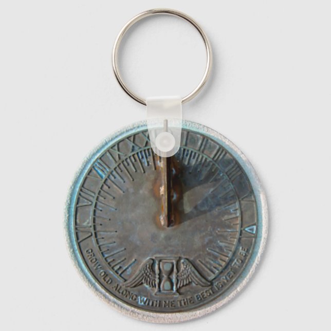 Pixie Globes - Sundial Keychain (Front)