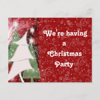 PIXIE HOLIDAY TREES INVITATION