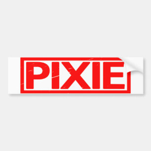 Pixie Stamp Bumper Sticker