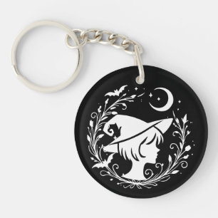 Pixie Witch Wiccan Magic Witches Halloween Key Ring
