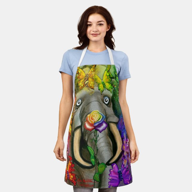 Pixies Rainbow Party Apron (Worn)