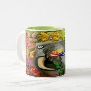 Pixies Rainbow Two-Tone Coffee Mug