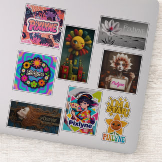 Pixlyne Sticker Pack #1